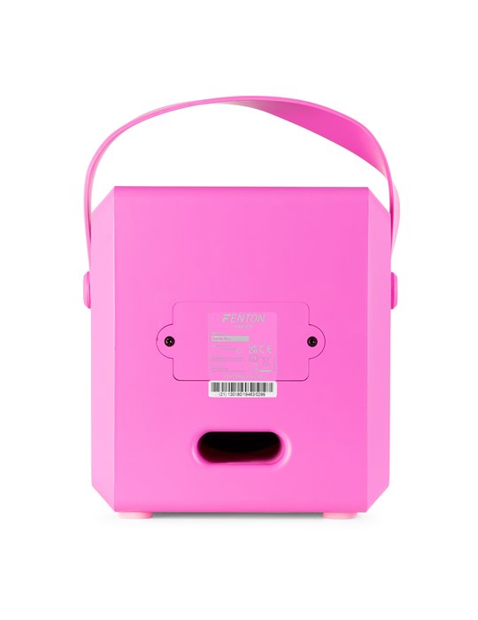 KAR50P Altavoz Karaoke con efecto de luz LED Rosa