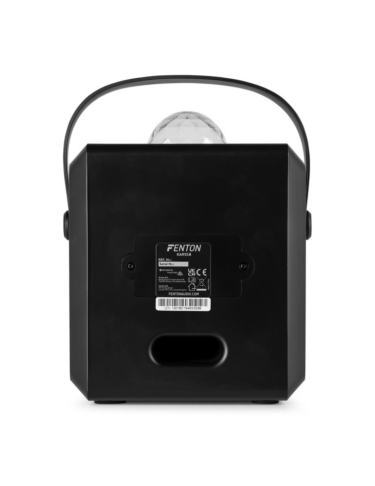 KAR55B Altavoz Karaoke con LED Jelly Ball Negro