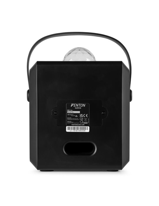 KAR55B Altavoz Karaoke con LED Jelly Ball Negro