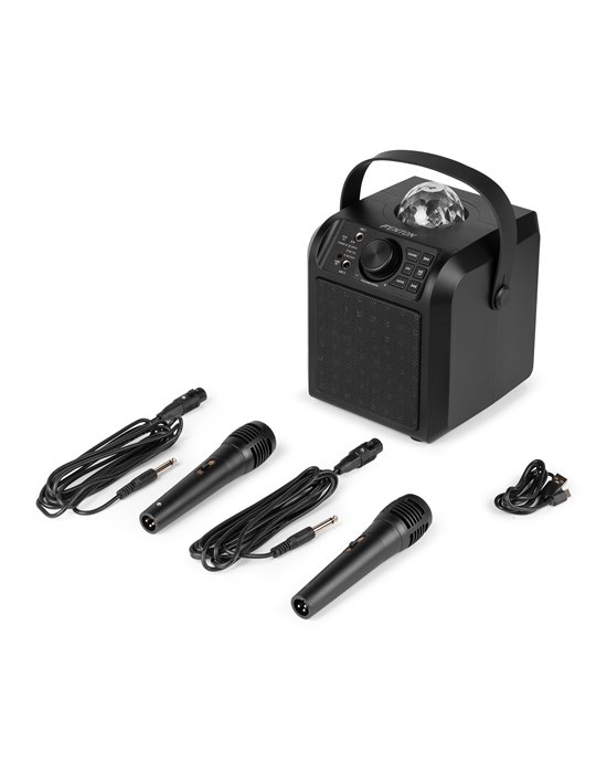 KAR55B Altavoz Karaoke con LED Jelly Ball Negro