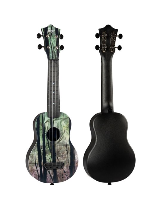 Ukelele Soprano Flight UTS-40 Ultra Travel Series Deep Forest