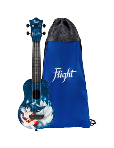 Ukelele Soprano Flight UTS-42 Ultra Travel Series Kumiho