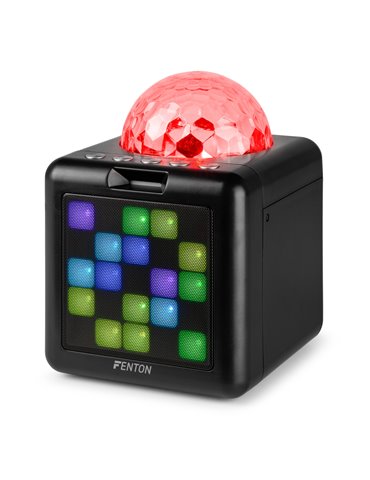 KAR15B Altavoz Karaoke con 2 micrófonos Negro 2