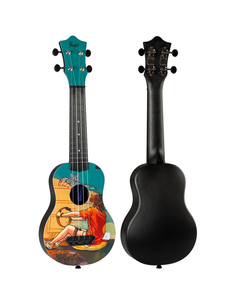 Ukelele Soprano Flight UTS-42 Ultra Travel Series Game