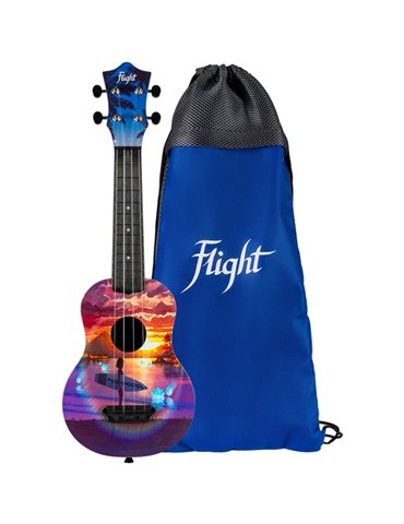 Ukelele Soprano Flight UTS-42 Ultra Travel Series Vibe