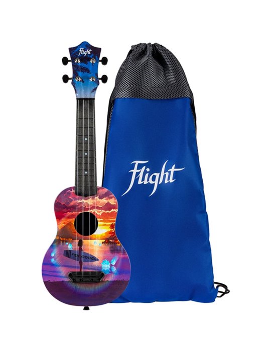 Ukelele Soprano Flight UTS-42 Ultra Travel Series Vibe