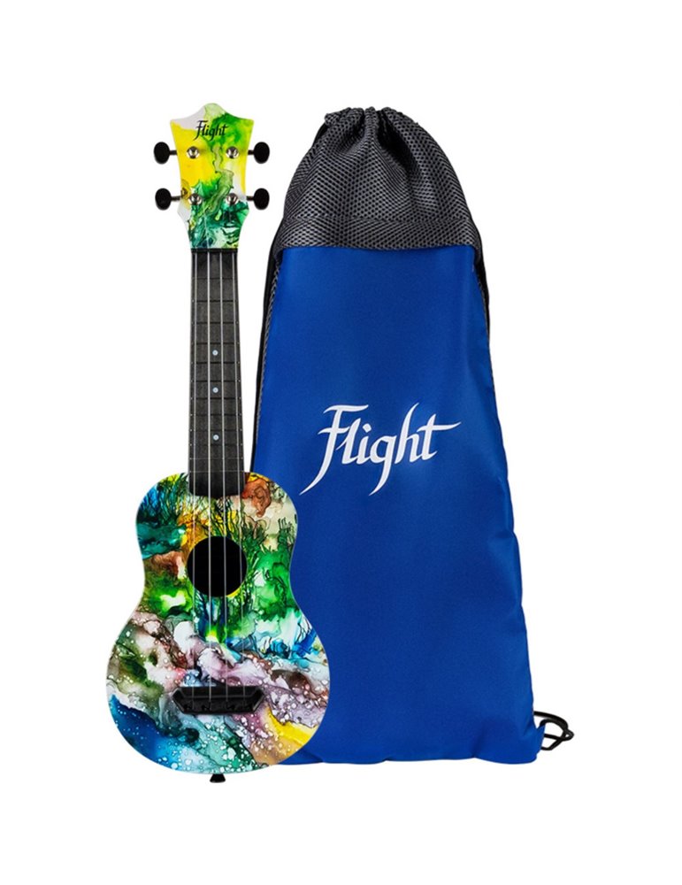 Ukelele Soprano Flight UTS-42 Ultra Travel Series Underwater
