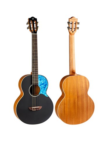Ukelele Tenor Flight Princess Series Iris BK Negro 2