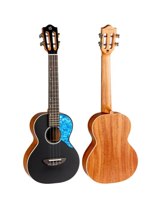 Ukelele Barítono Flight Princess Series Iris BK Negro