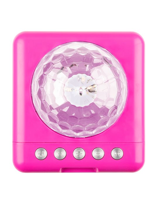 KAR15P Altavoz Karaoke con 2 micrófonos Pink