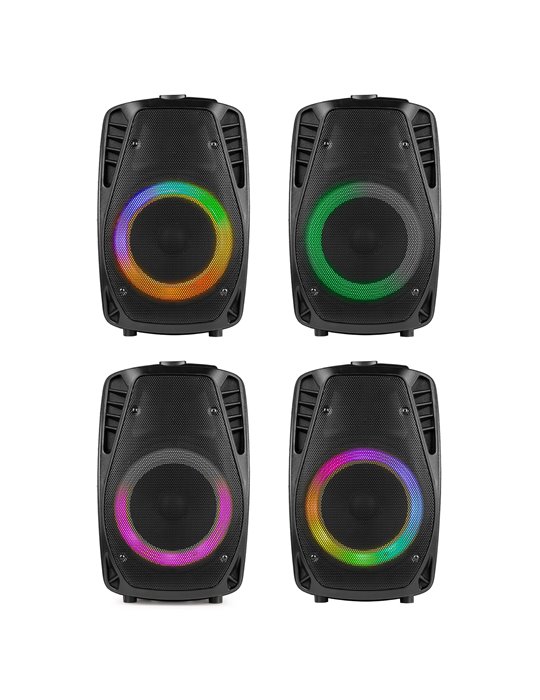 FT8LED-MK2 Sistema portátil de sonido 8"