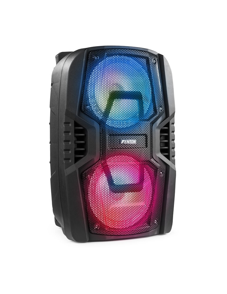 FT208LED Sistema portátil de sonido 2x 8"