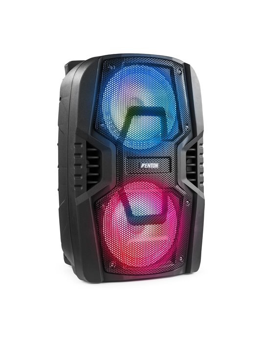 FT208LED Sistema portátil de sonido 2x 8"