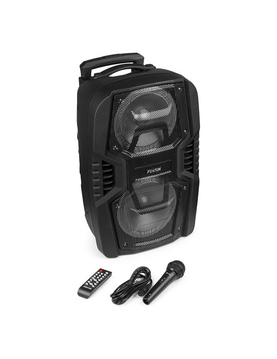 FT208LED Sistema portátil de sonido 2x 8"