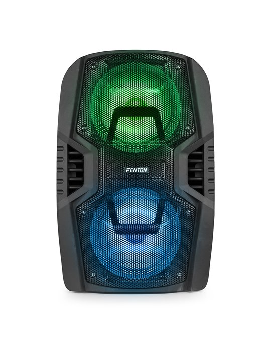 FT208LED Sistema portátil de sonido 2x 8"