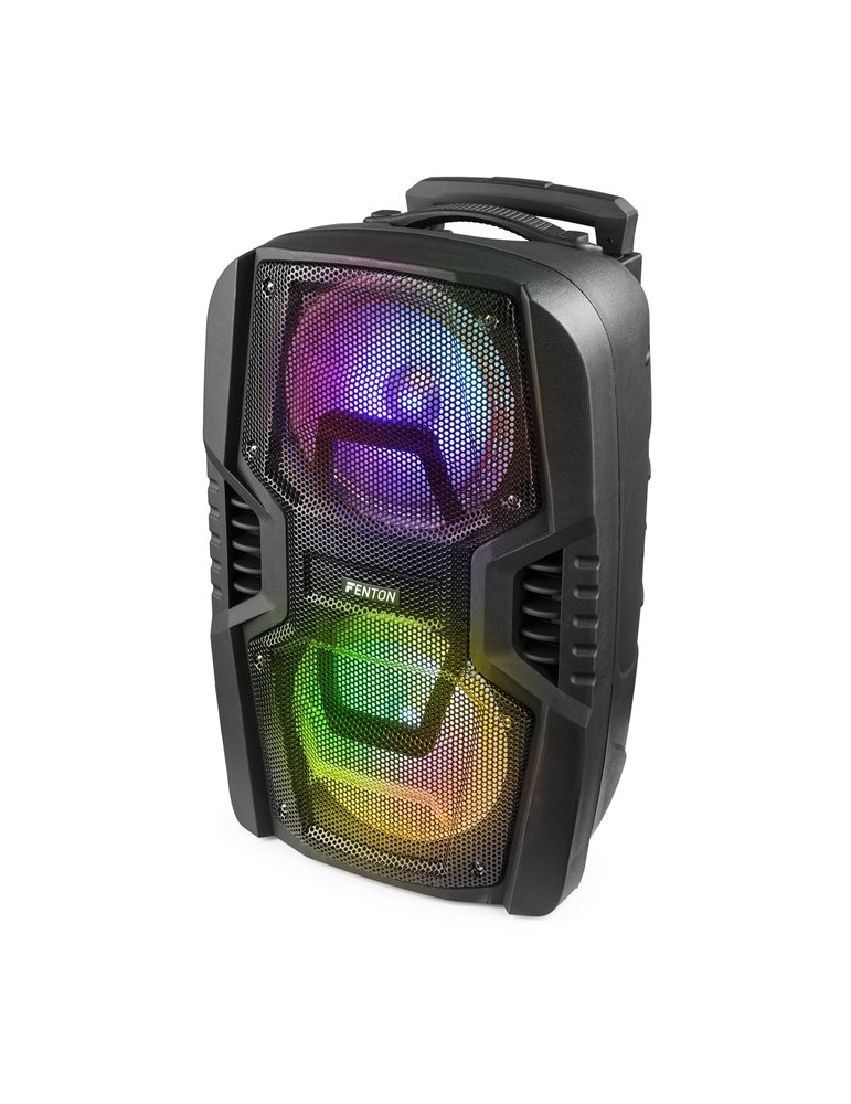 FT208LED Sistema portátil de sonido 2x 8"