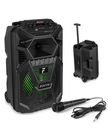 FPC8T Altavoz Portátil Party Recargable 8” con Trolley 2