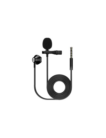 Micrófono para Móvil con Auricular F-Zone Conector Jack 3,5mm KM-03