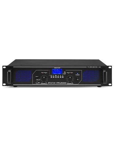 FPL2000 Amplificador Digital LED azules + EQ 2