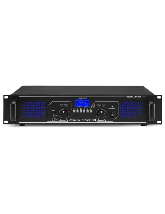 FPL2000 Amplificador Digital LED azules + EQ