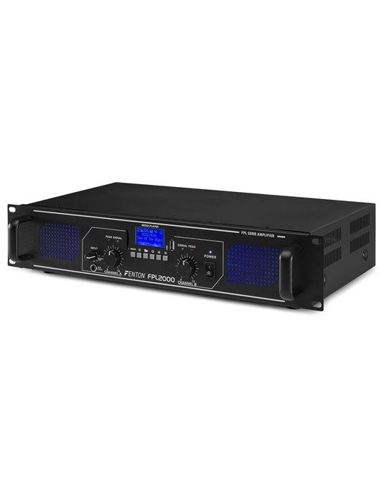 FPL2000 Amplificador Digital LED azules + EQ