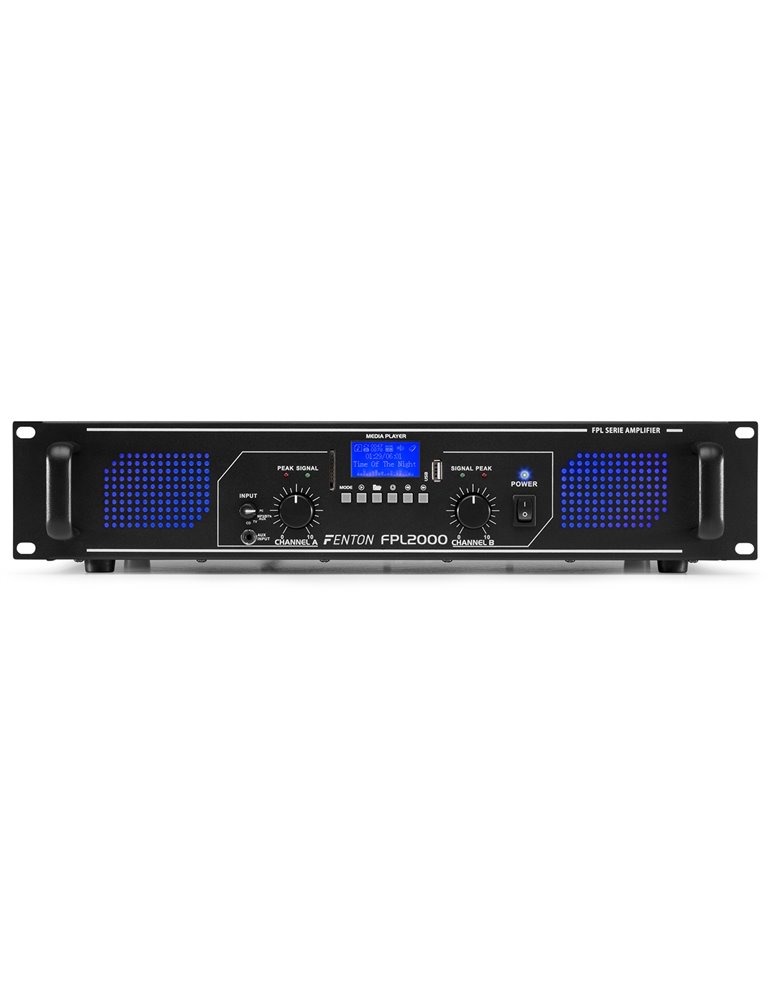 FPL2000 Amplificador Digital LED azules + EQ