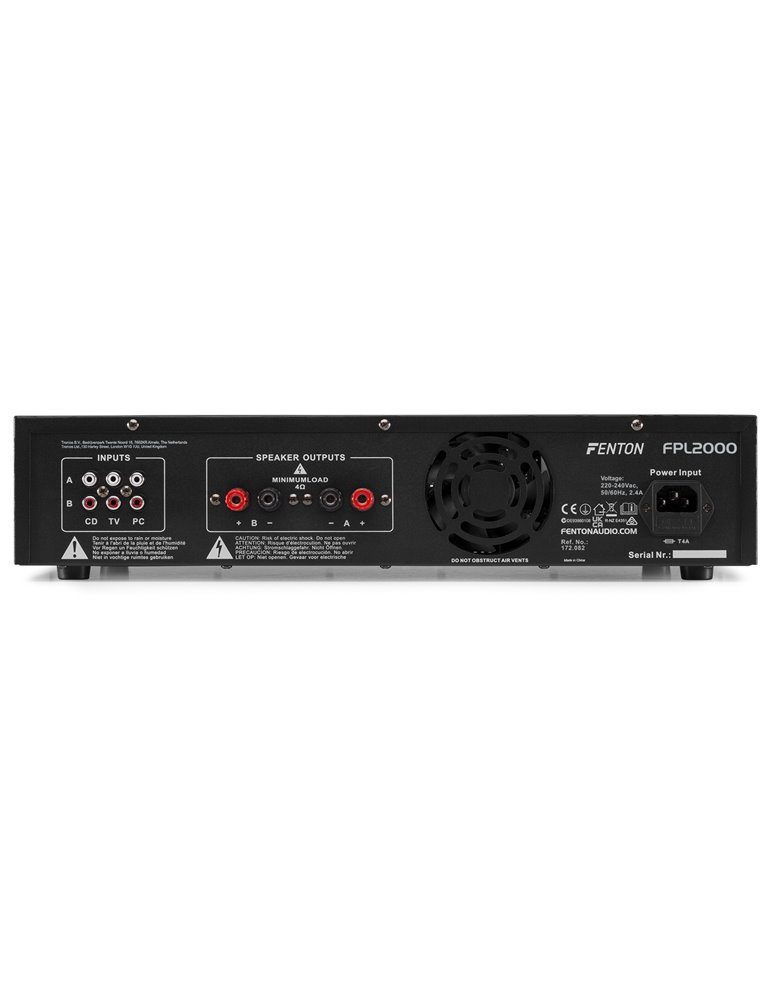 FPL2000 Amplificador Digital LED azules + EQ