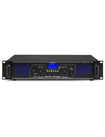 FPL500 Amplificador Digital LED azules + EQ 2