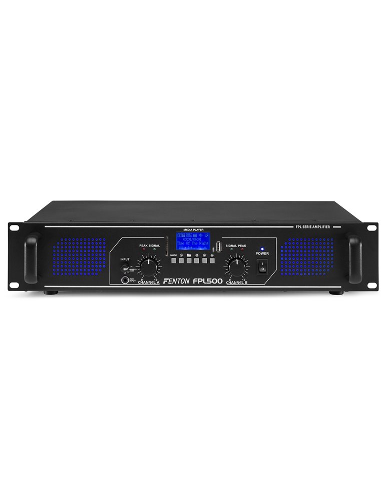 FPL500 Amplificador Digital LED azules + EQ
