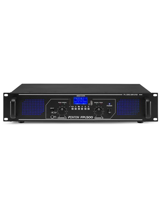 FPL500 Amplificador Digital LED azules + EQ