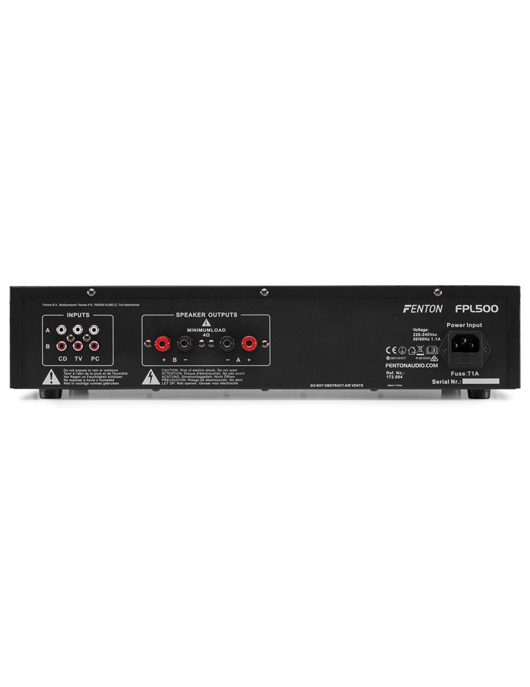 FPL500 Amplificador Digital LED azules + EQ