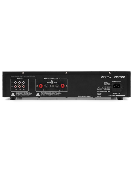 FPL500 Amplificador Digital LED azules + EQ