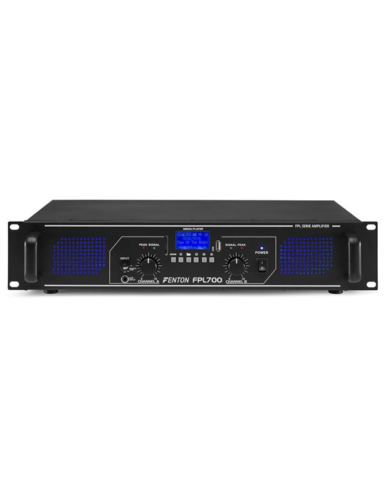 FPL700  Amplificador Digital LED azules + EQ