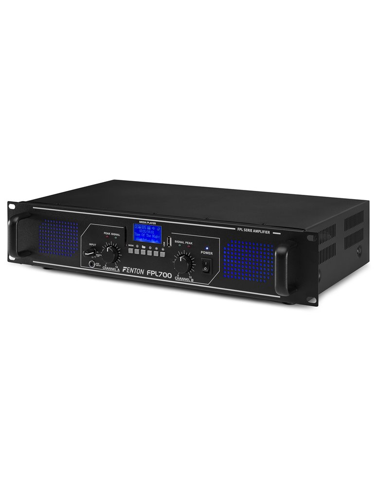 FPL700  Amplificador Digital LED azules + EQ