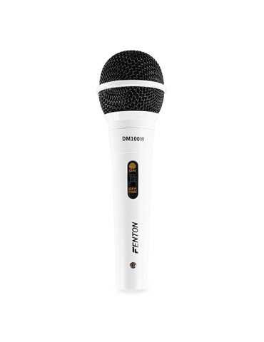 DM100W Micrófono dinámico Blanco