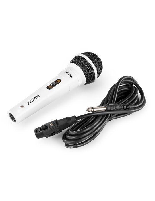DM100W Micrófono dinámico Blanco