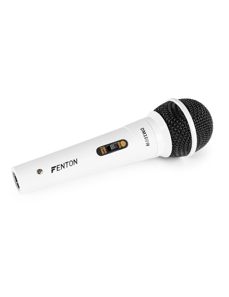 DM100W Micrófono dinámico Blanco
