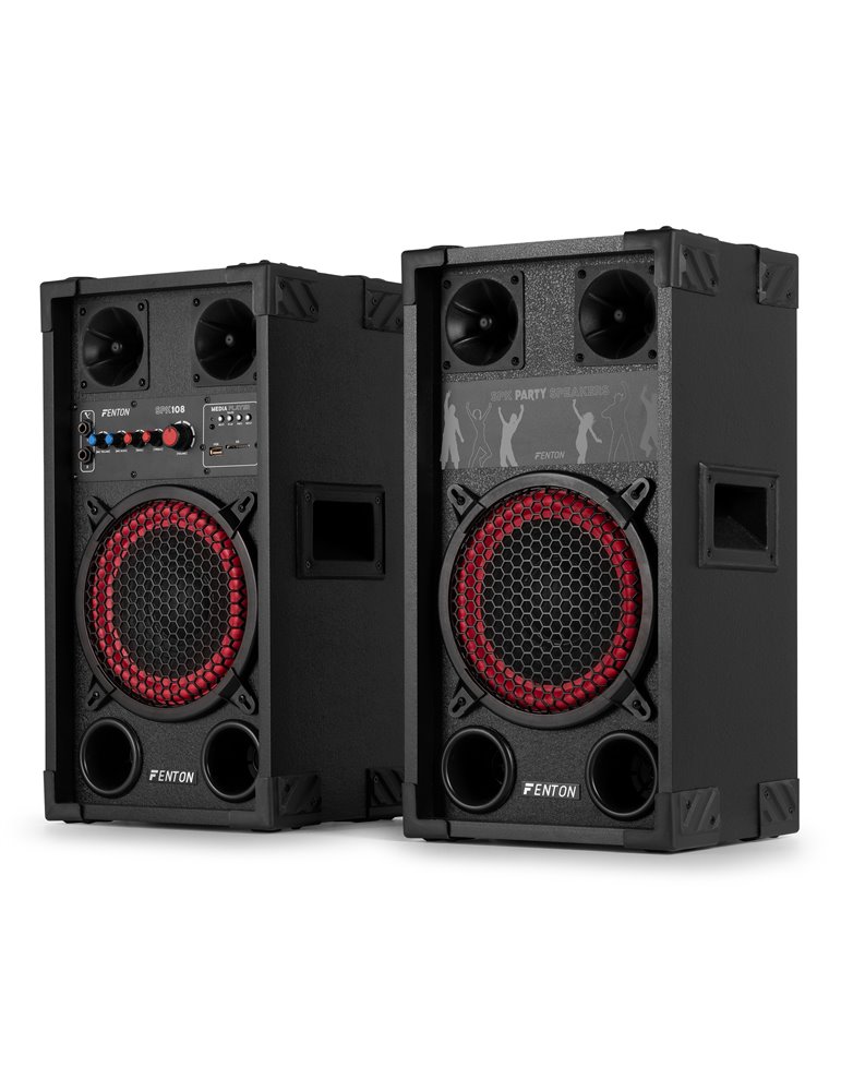 SPK-108 Juego de altavoces activos PA 8" BT