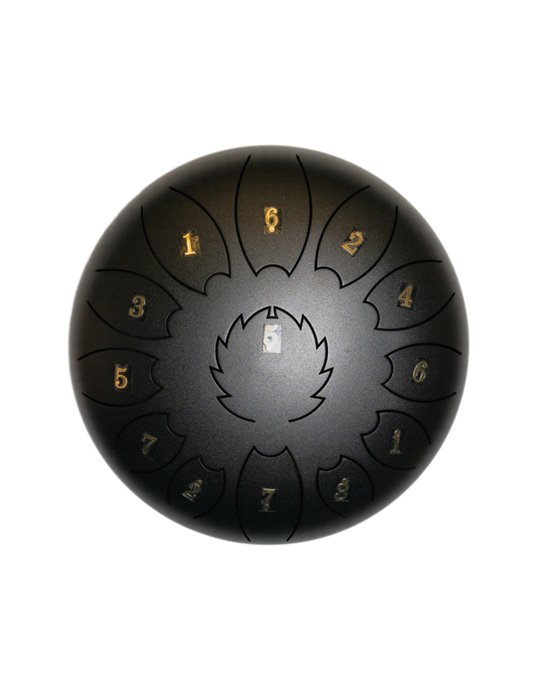 Steel Tongue Drum F-Zone STD1011N Negro (10" 11 notas)