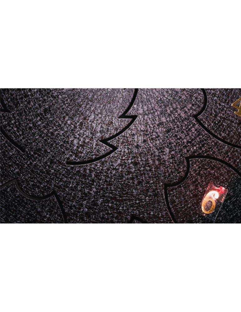 Steel Tongue Drum F-Zone STD1011N Negro Jaspeado (10" 11 notas)