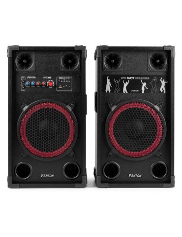 SPK-110 Juego de altavoces activos PA 10" BT 2