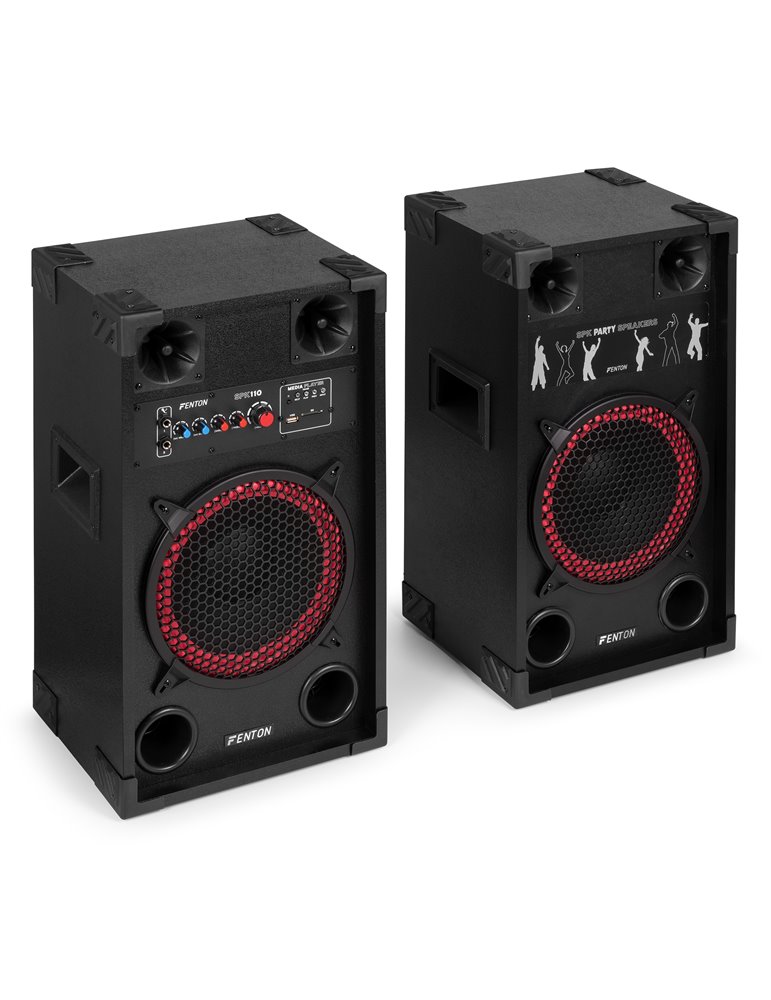 SPK-110 Juego de altavoces activos PA 10" BT