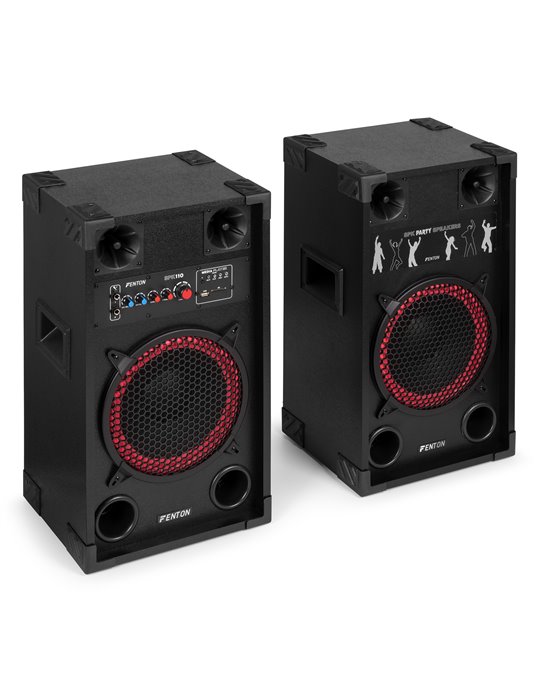 SPK-110 Juego de altavoces activos PA 10" BT