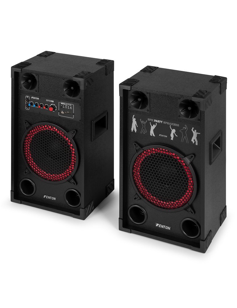 SPK-110 Juego de altavoces activos PA 10" BT
