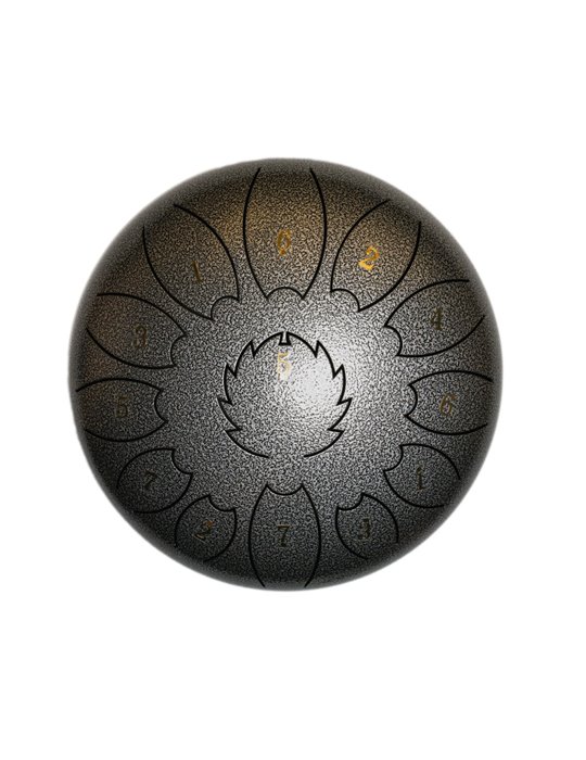 Steel Tongue Drum F-Zone STD1013N Gris Jaspeado (10" 13 notas)