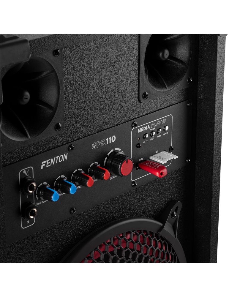 SPK-110 Juego de altavoces activos PA 10" BT