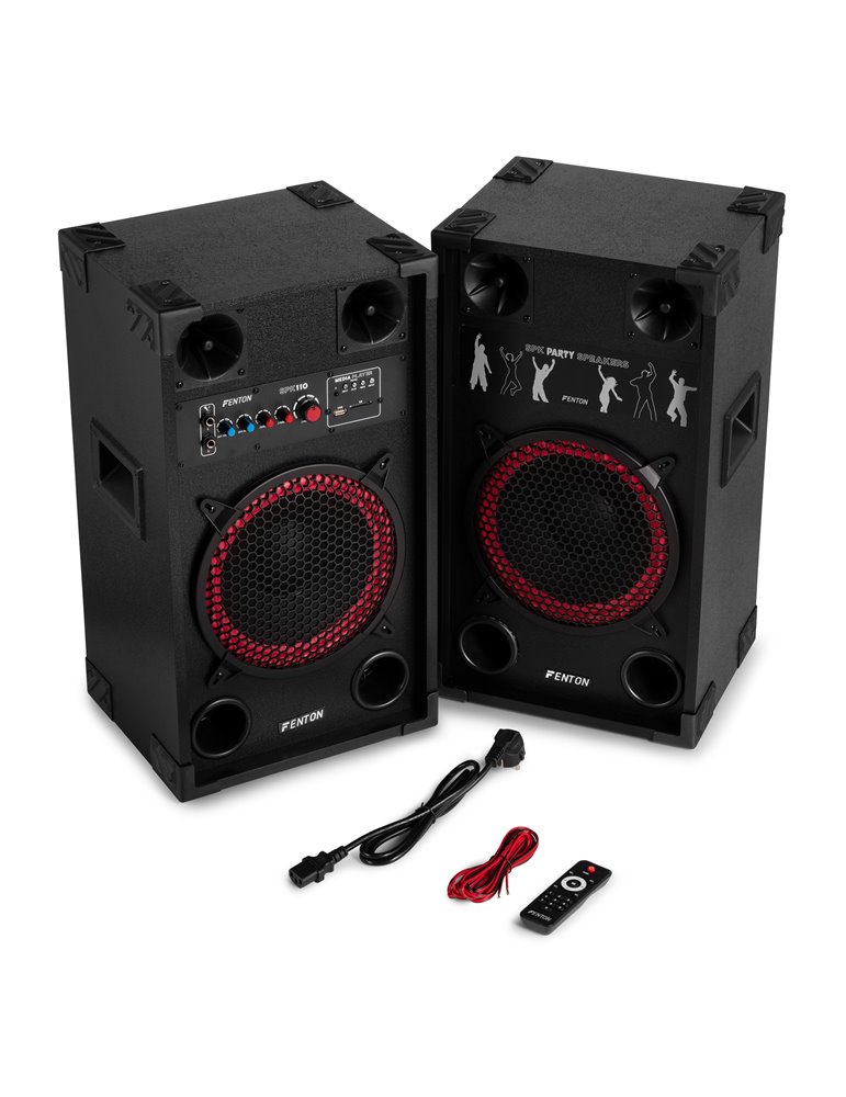 SPK-110 Juego de altavoces activos PA 10" BT
