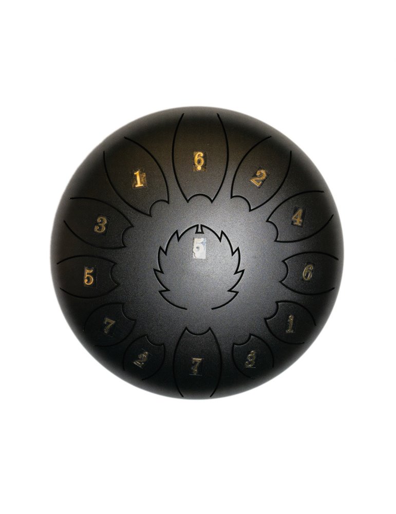 Steel Tongue Drum F-Zone STD1013N Negro (10" 13 notas)