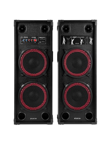 SPK-210 Juego de altavoces activos PA 2 x 10" BT 2