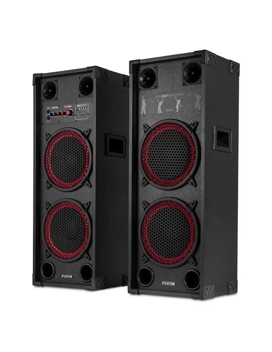 SPK-210 Juego de altavoces activos PA 2 x 10" BT